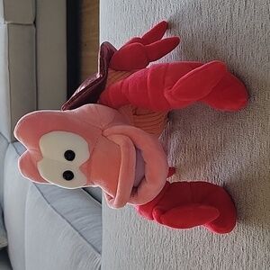 DISNEY Sebastian from The Little Mermaid Scentsy buddy.  Cute and cuddly.  13"